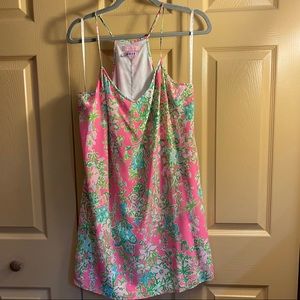 EUC Lilly Pulitzer Silk Dress in Southern Charm